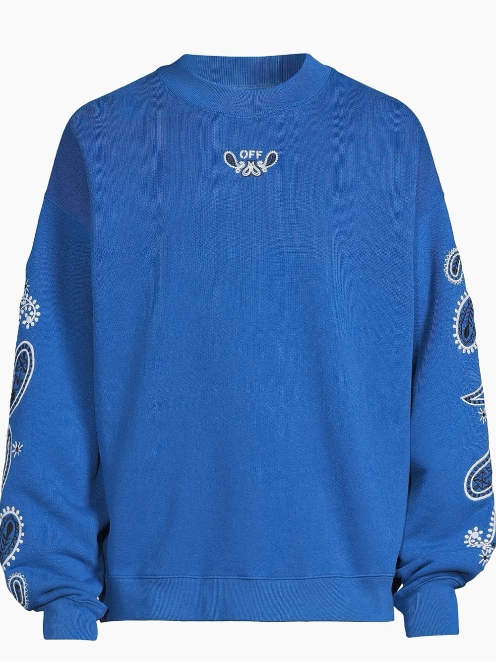 Off-White Bandana Arrow Skate Cotton Sweatshirt